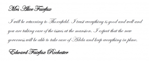 Rochester letter